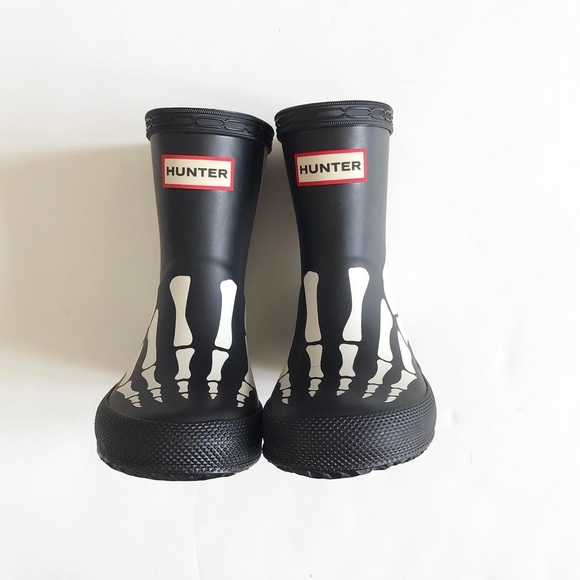 Hunter NWB Classic skeleton rain boots toddler size 5(UK4) - Picture 5 of 7